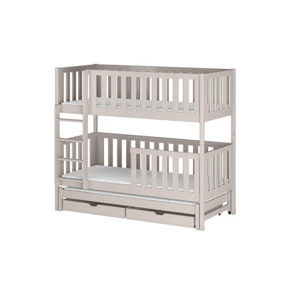 Lea Bunk Bed with Trundle and Storage