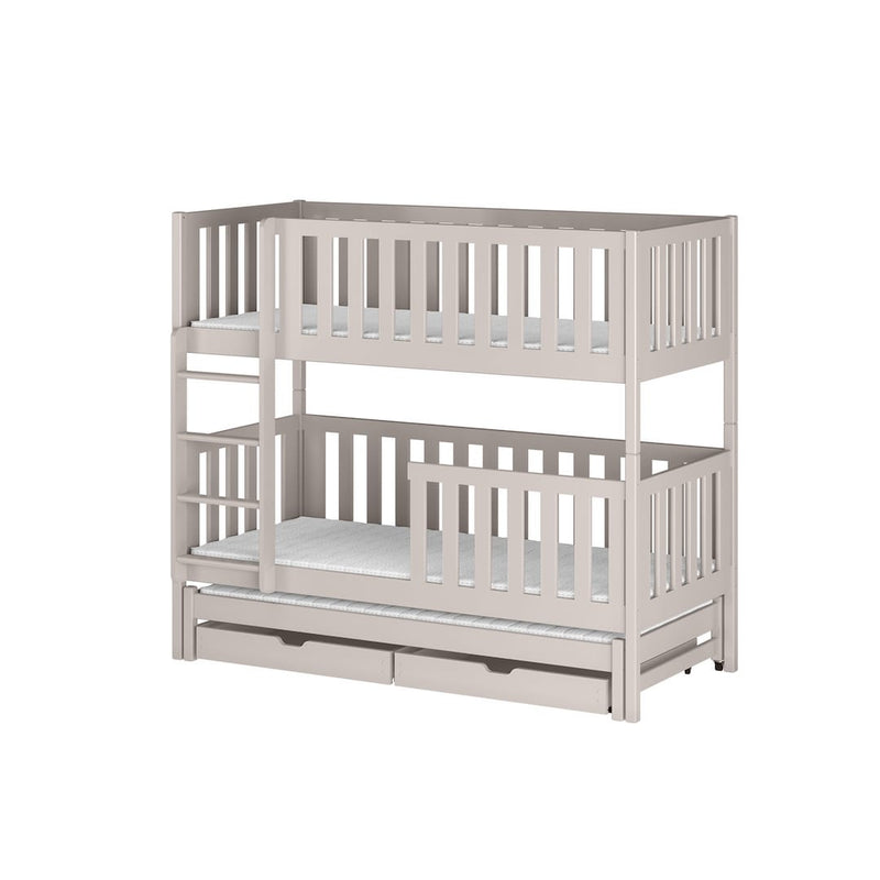 Lea Bunk Bed with Trundle and Storage
