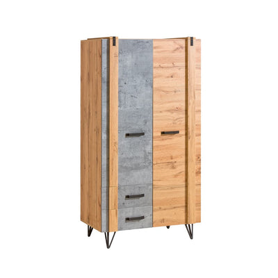 Lofter LO1 Hinged Wardrobe 90cm