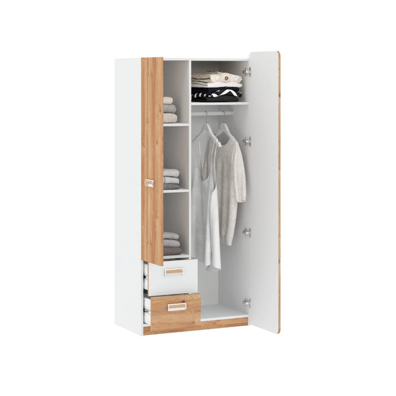 Lorento L1 Hinged Wardrobe 80cm