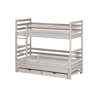 Luke Bunk Bed with Trundle and Storage