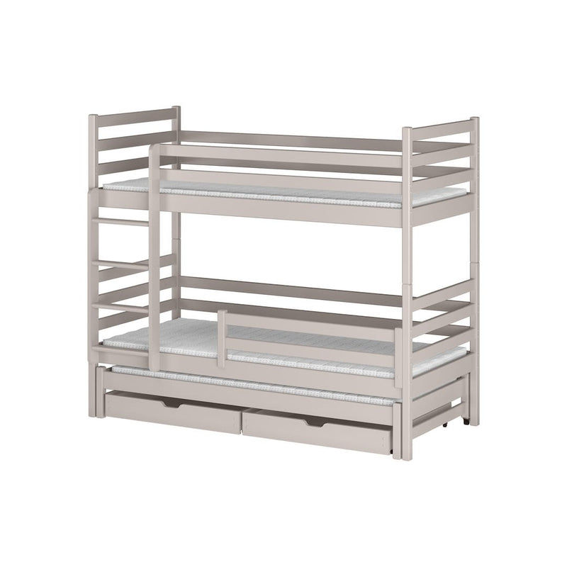 Luke Bunk Bed with Trundle and Storage