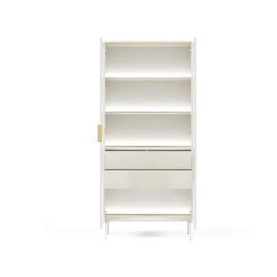 Lumi Tall Display Cabinet 92cm