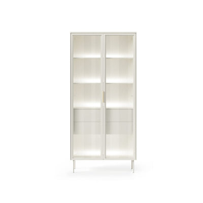 Lumi Tall Display Cabinet 92cm