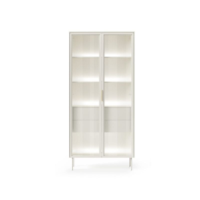 Lumi Tall Display Cabinet 92cm