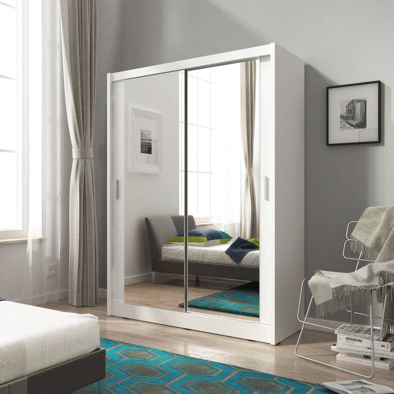 Maja Sliding Door Wardrobe 130cm