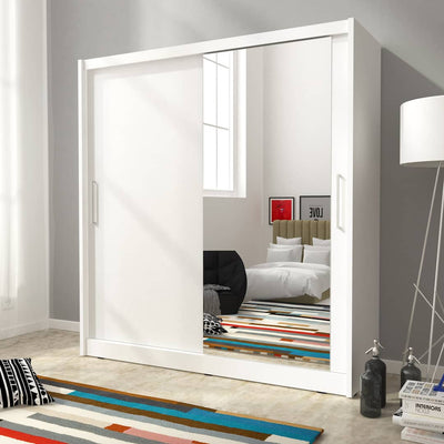 Maja I Sliding Door Wardrobe 180cm