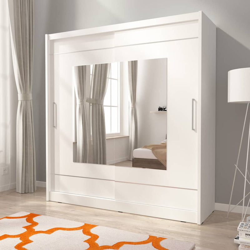 Maja IX Sliding Door Wardrobe 200cm