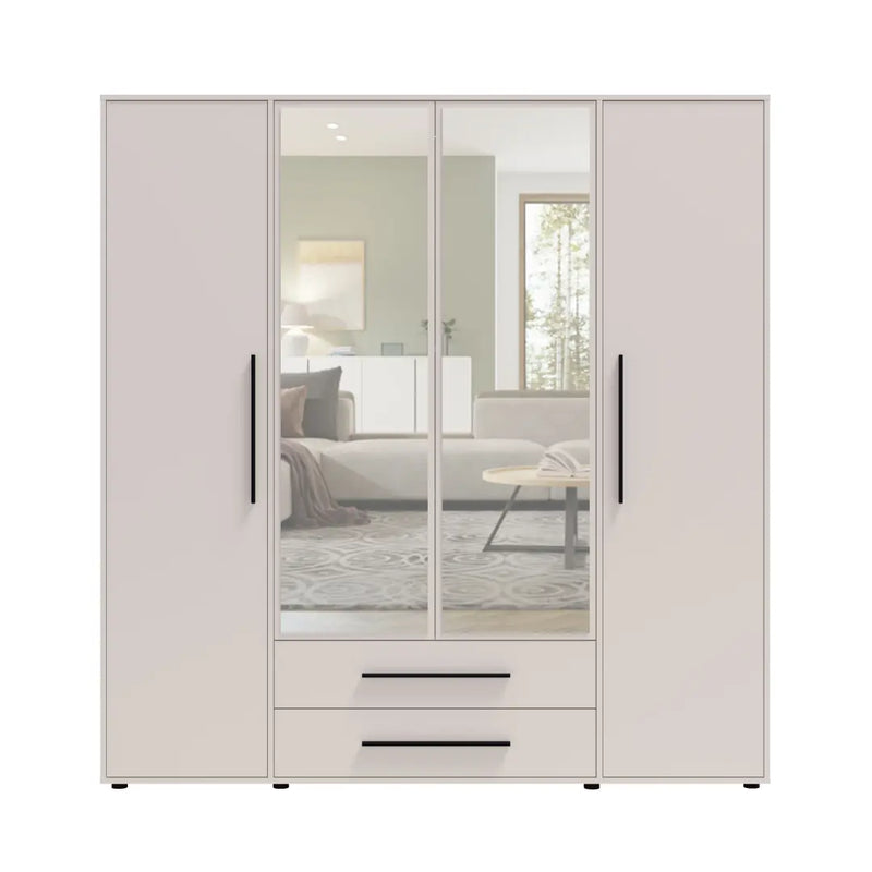 Maxione MX-13 Hinged Door Wardrobe 198cm