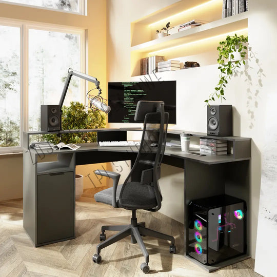 Carbon Corner Gaming Desk 139cm