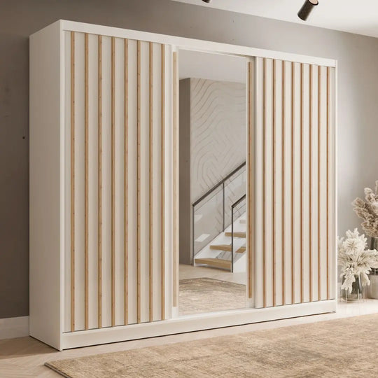Aluna Sliding Door Wardrobe 248cm