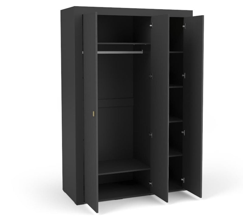 Mossa 02 Hinged Door Wardrobe 137cm