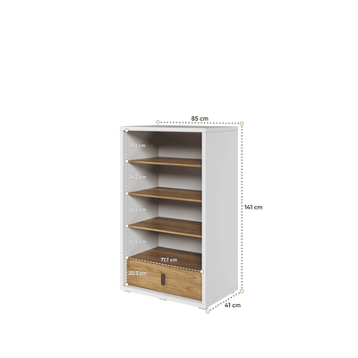 Massi MS-10 Bookcase 141cm