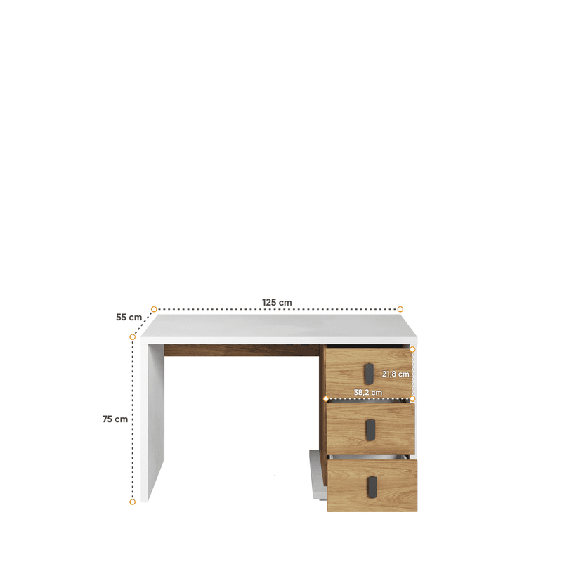 Massi MS-06 Computer Desk 125cm