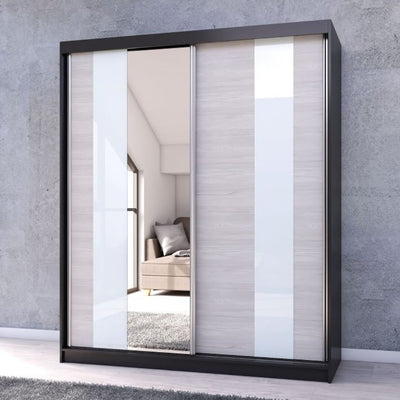 Multi 32 Sliding Door Wardrobe 183cm