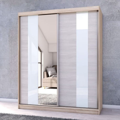 Multi 32 Sliding Door Wardrobe 183cm