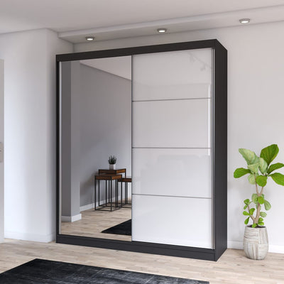 Multi 35 Sliding Door Wardrobe 183cm