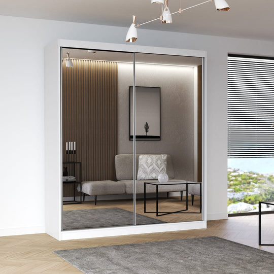 Multi 20 Sliding Door Wardrobe 203cm