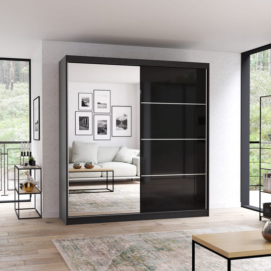 Multi 31 Sliding Door Wardrobe 203cm