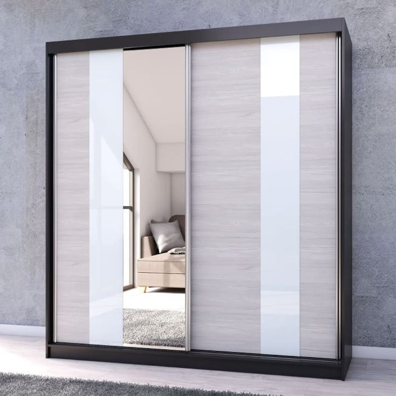 Multi 32 Sliding Door Wardrobe 203cm