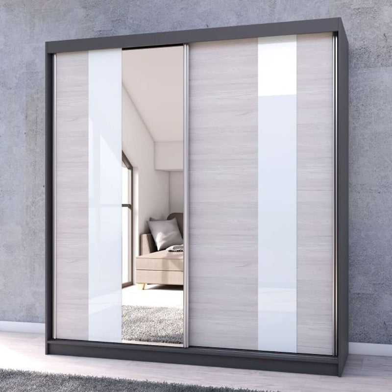 Multi 32 Sliding Door Wardrobe 203cm