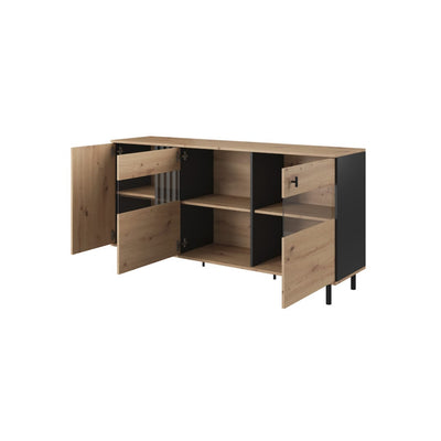 Madis Display Sideboard Cabinet 165cm