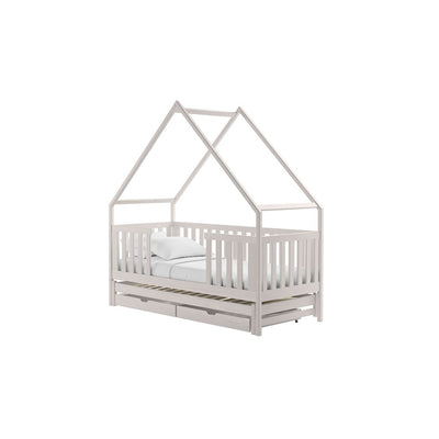 Wooden Single Bed Magic With Trundle