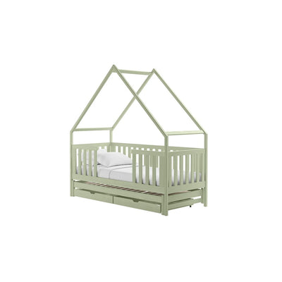 Wooden Single Bed Magic With Trundle