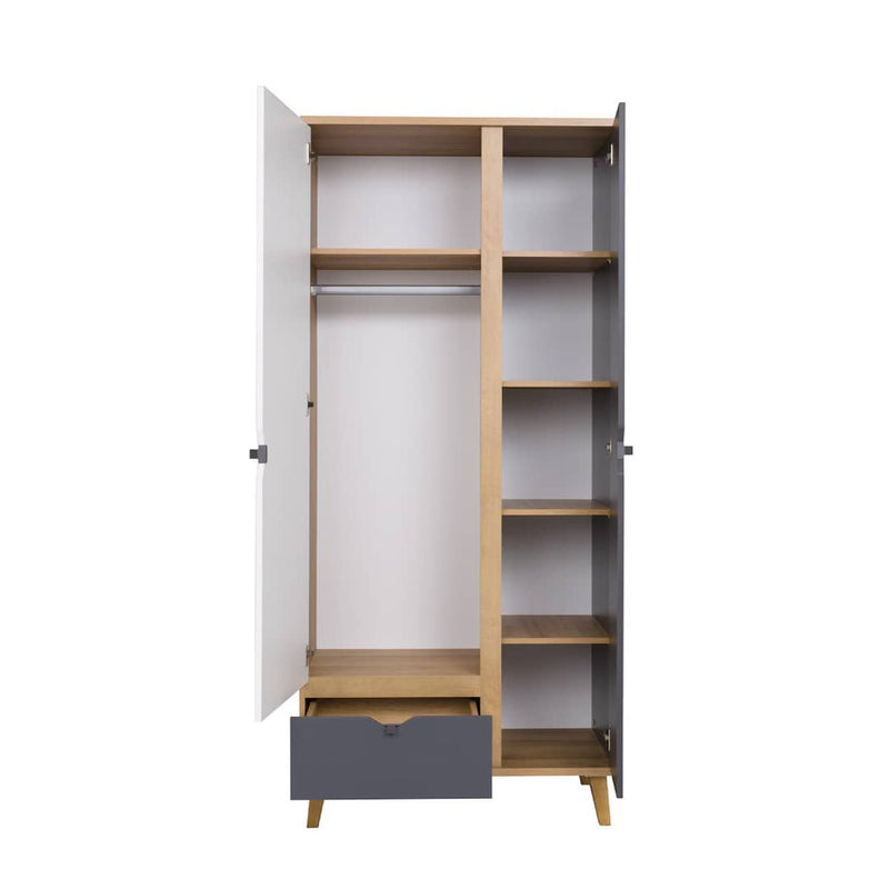 Memone Hinged Wardrobe 90cm