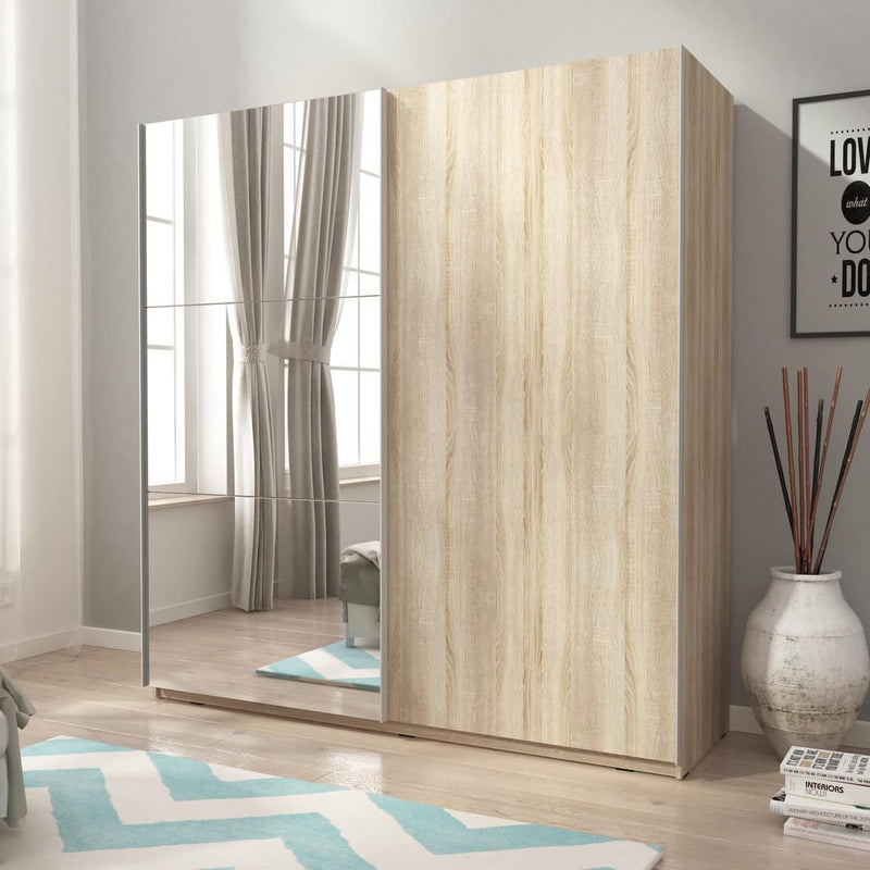 Mika 02 Sliding Door Wardrobe 150cm