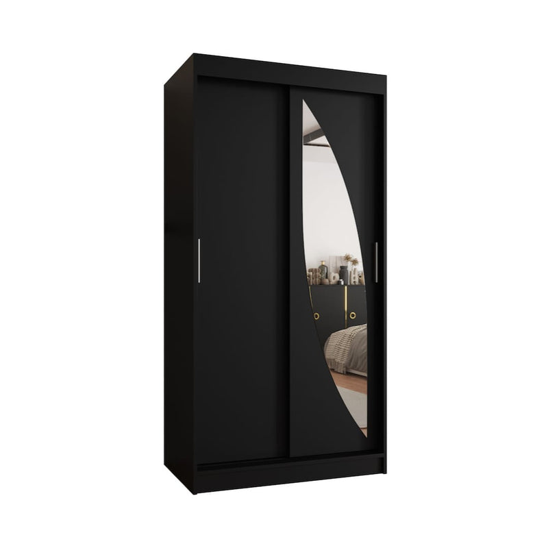 Milo Sliding Door Wardrobe 100cm