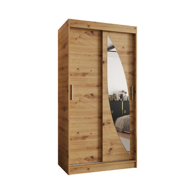 Milo Sliding Door Wardrobe 100cm