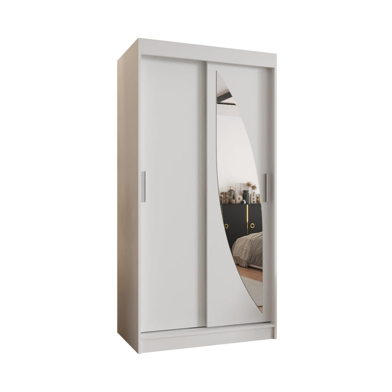 Milo Sliding Door Wardrobe 100cm