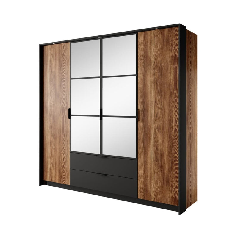 Milton Hinged Door Wardrobe 223cm