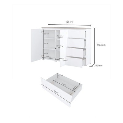 Modo Sideboard Cabinet 150cm