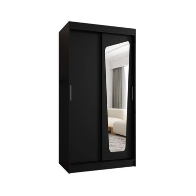Moka Sliding Door Wardrobe 100cm