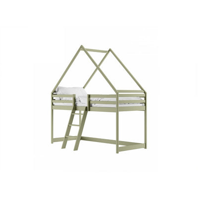 Moon Wooden Loft Bed