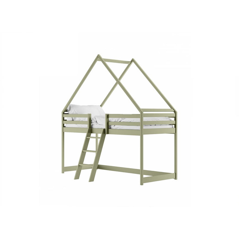Moon Wooden Loft Bed