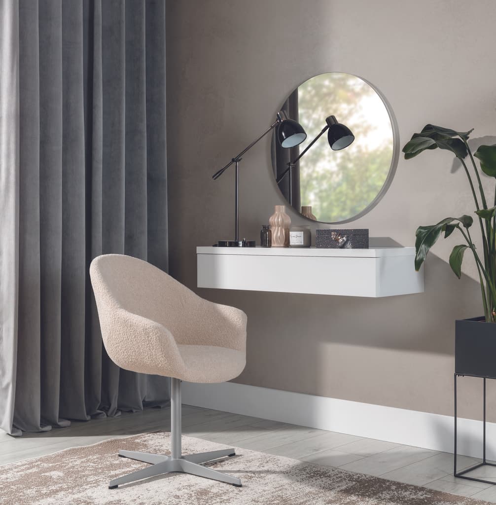 Wall mounted floating dressing table discount