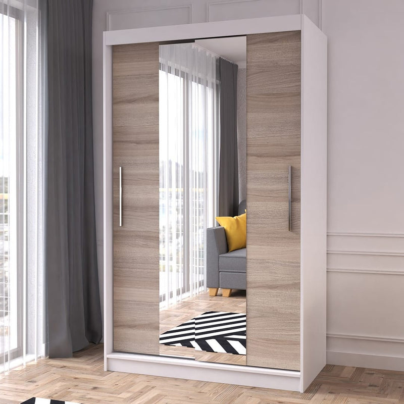 Neomi 01 Sliding Door Wardrobe 120cm