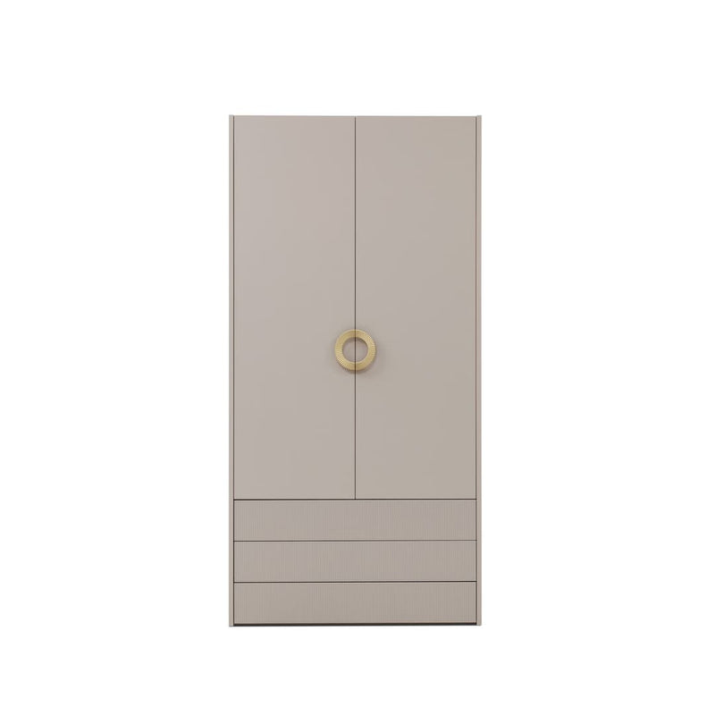 Nubo Hinged Door Wardrobe 100cm