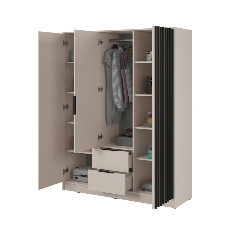 Nelly Hinged Door Wardrobe 155cm