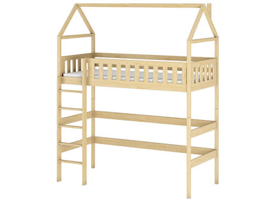 Otylia Wooden Loft Bed
