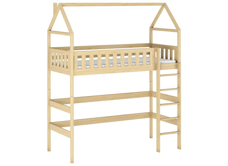 Otylia Wooden Loft Bed
