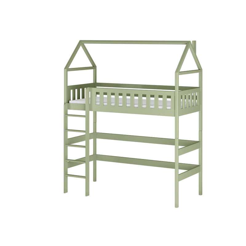 Otylia Wooden Loft Bed