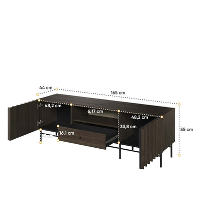 Piemonte PE-03 TV Cabinet 165cm