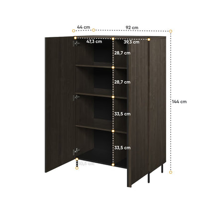 Piemonte PE-05 Highboard Cabinet 92cm