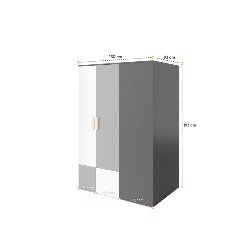 Pok PO-00 Walk-In Wardrobe 130cm