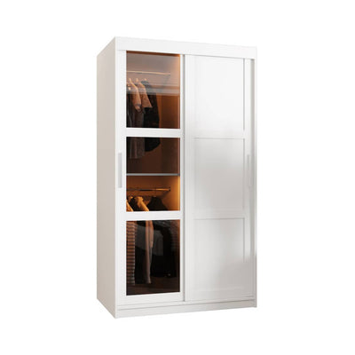 Parma III Sliding Door Wardrobe 100cm