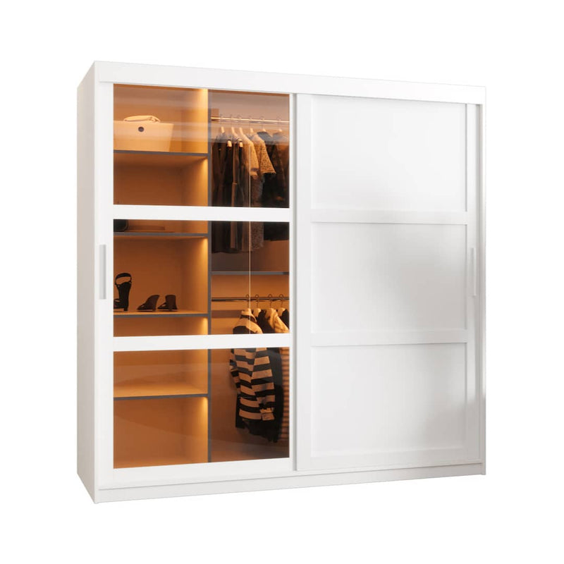 Parma III Sliding Door Wardrobe 180cm